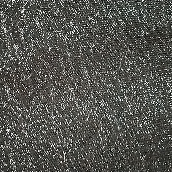 Marc New York Black and Silver Sparkly Top LG - Picture 6 of 10